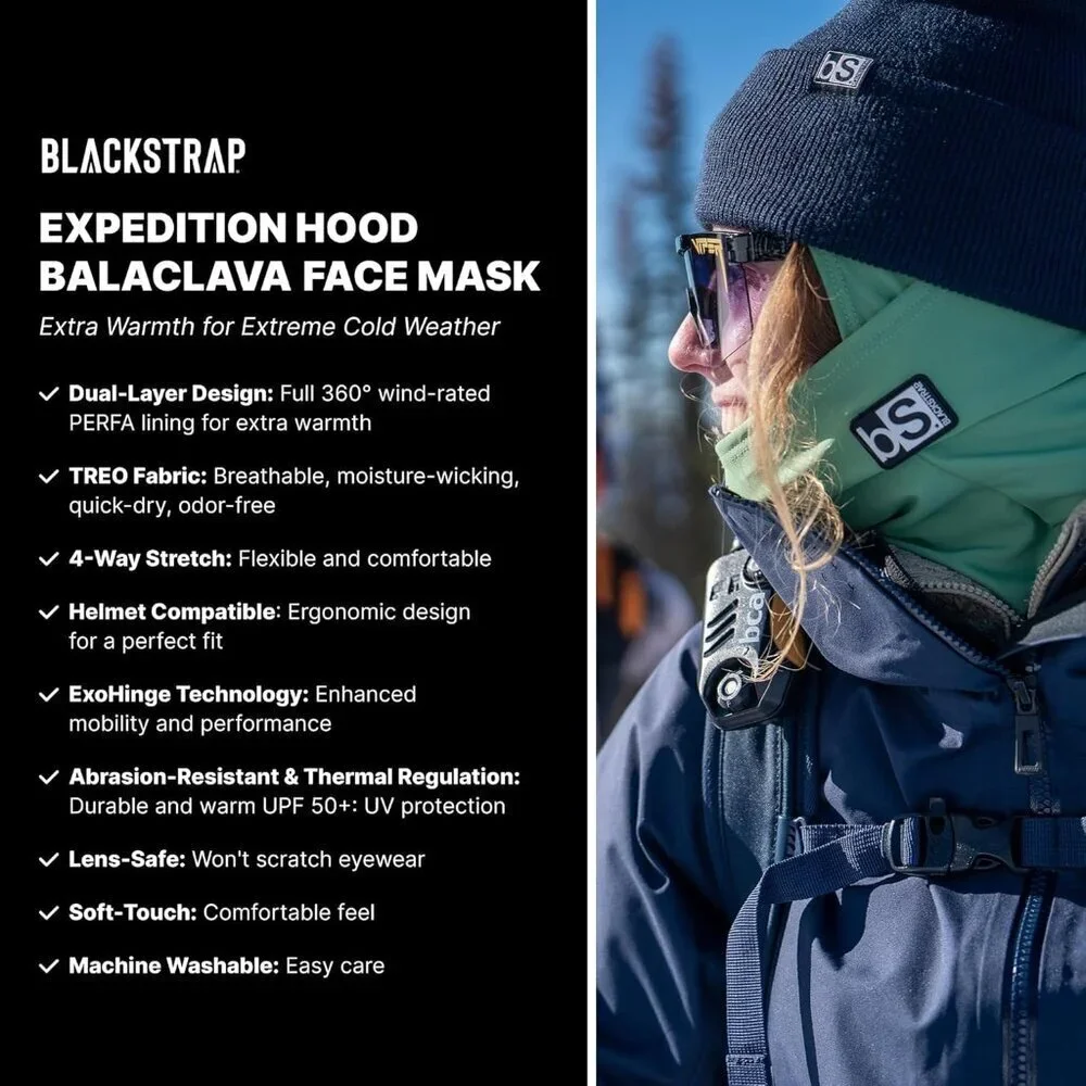 Women's Periwinkle Expedition Balaclava Layer Breathable Moisture Face Mask